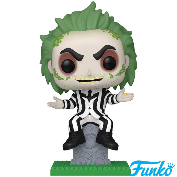 Funko POP #1757 Plus Beetlejuice on Tombstone Figure